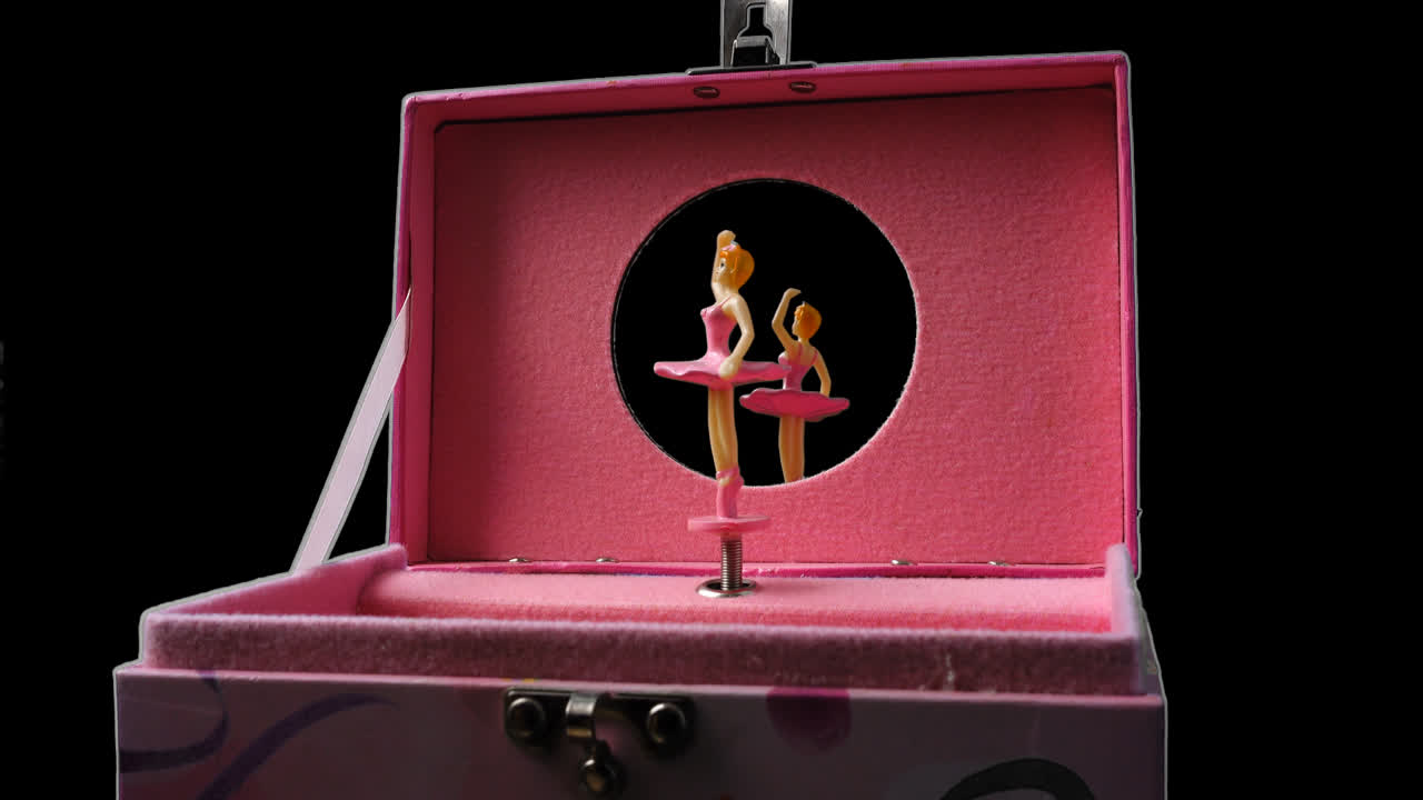Il carillon con la ballerina danzante. Canale alfa incluso. Png+alfa. Puoi inserire il tuo specchio con il tuo riflesso o la tua foto, immagine. Puoi anche inserire il tuo sfondo