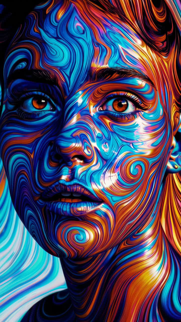 Abstract Portrait of a Woman