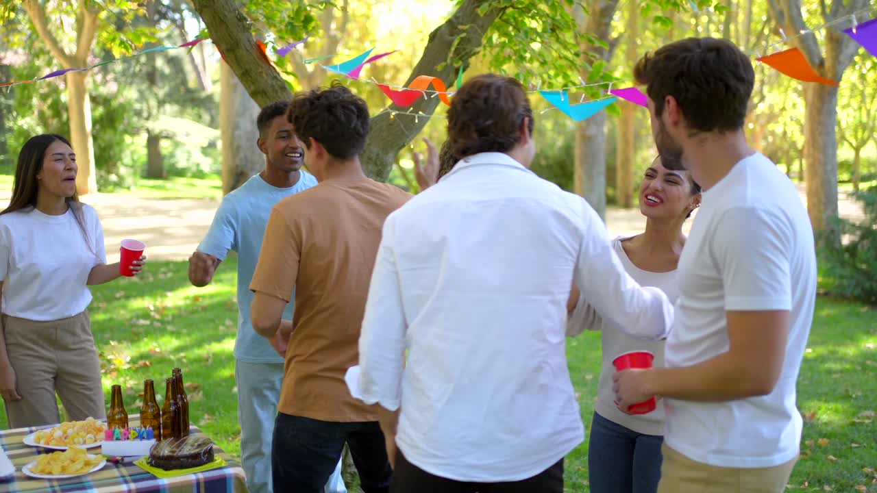 Group of Friends at Picnic