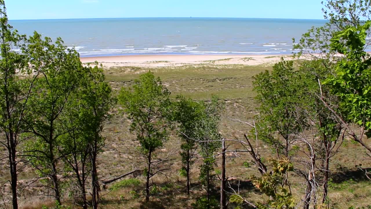 Indiana Dunes Lake Michigan shoreline National Park United States nature landscape