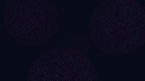 spiral of dots intricate pattern creates a striking circle