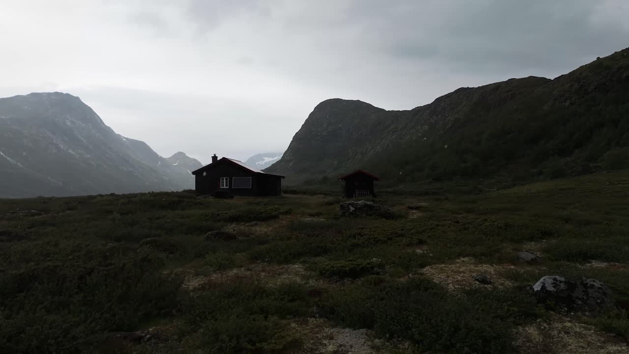 Remote Cabin in the Mountains of Norway
