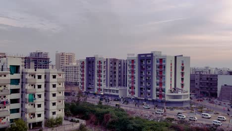 Vista-Panorámica-Del-Amanecer-De-La-Mañana