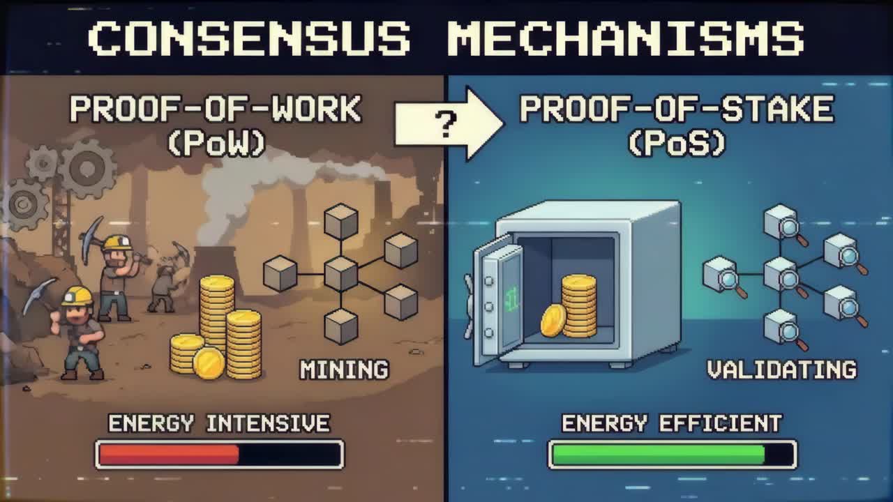 Proof-of-Work e Proof-of-Stake: un confronto dei meccanismi di consenso