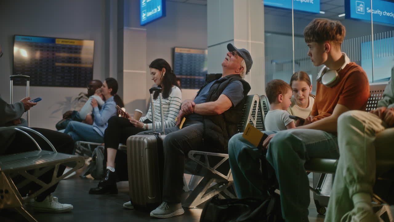 Airport Waiting Area
