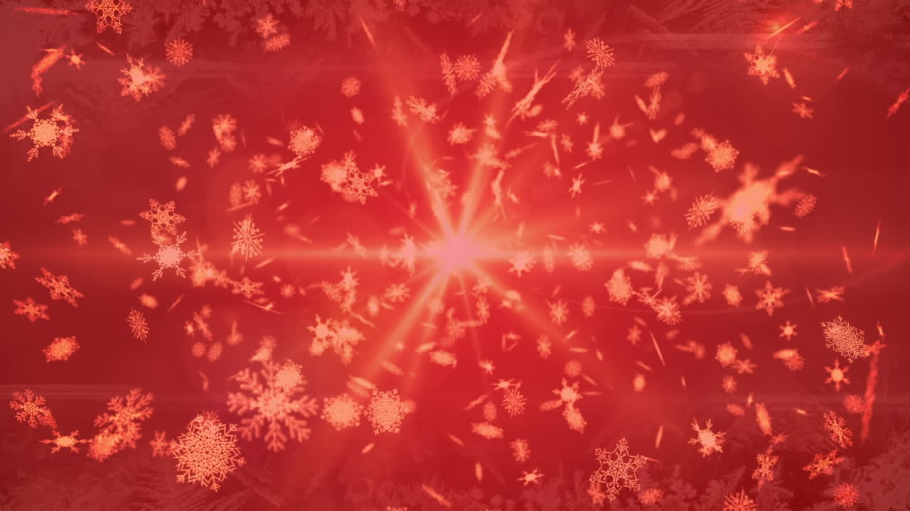 ⁇ 은 필터로 배경 위에 내리는 눈의 애니메이션