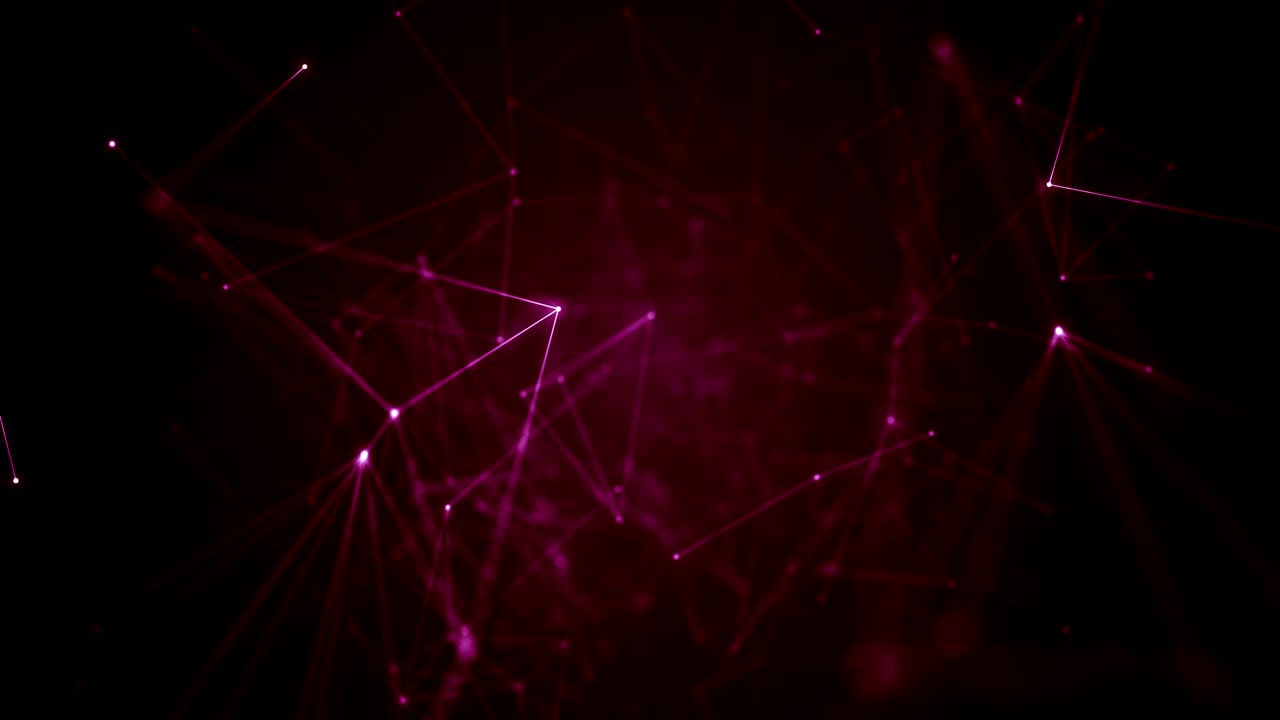 Plexus abstract network titles technology science background loop