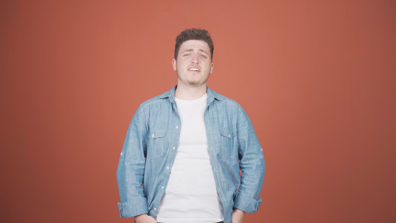 He's a man with a fussy and time pressure.