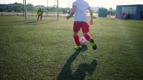 entrenamiento de fútbol