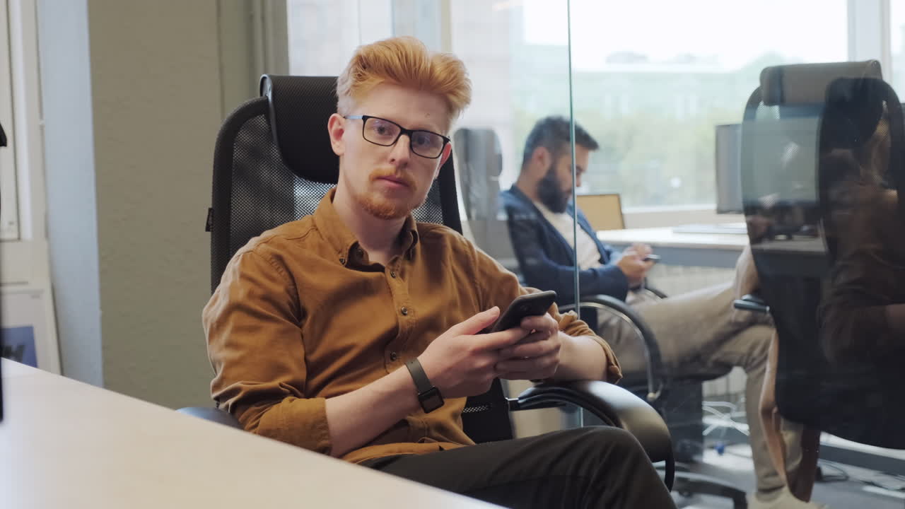 retrato de un hombre de negocios