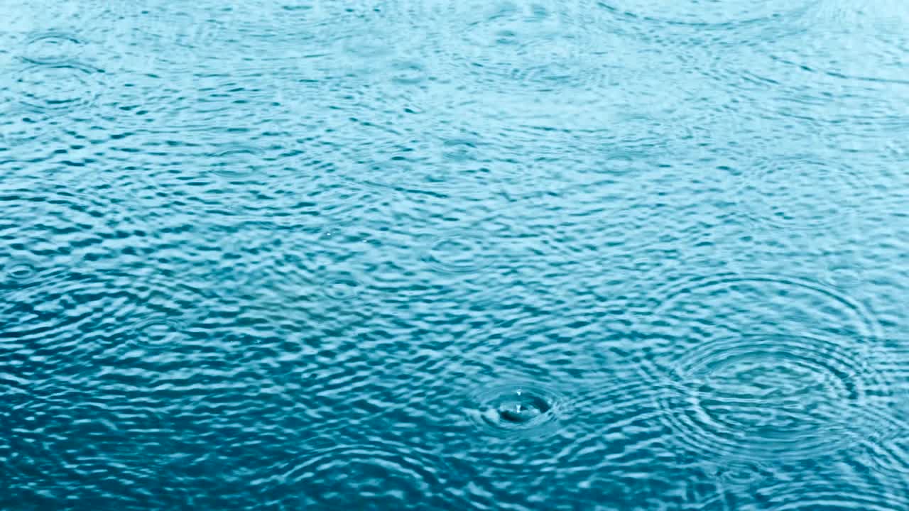 추상적인 배경, 물 위에  ⁇ 방울