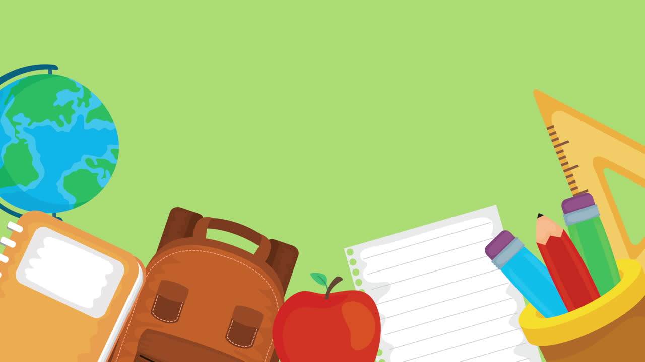 공급품 애니메이션과 함께 지구 지구