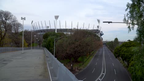 melbourne quiet during coronavirus lockdown in australia