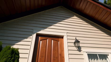 exterior of a suburban home