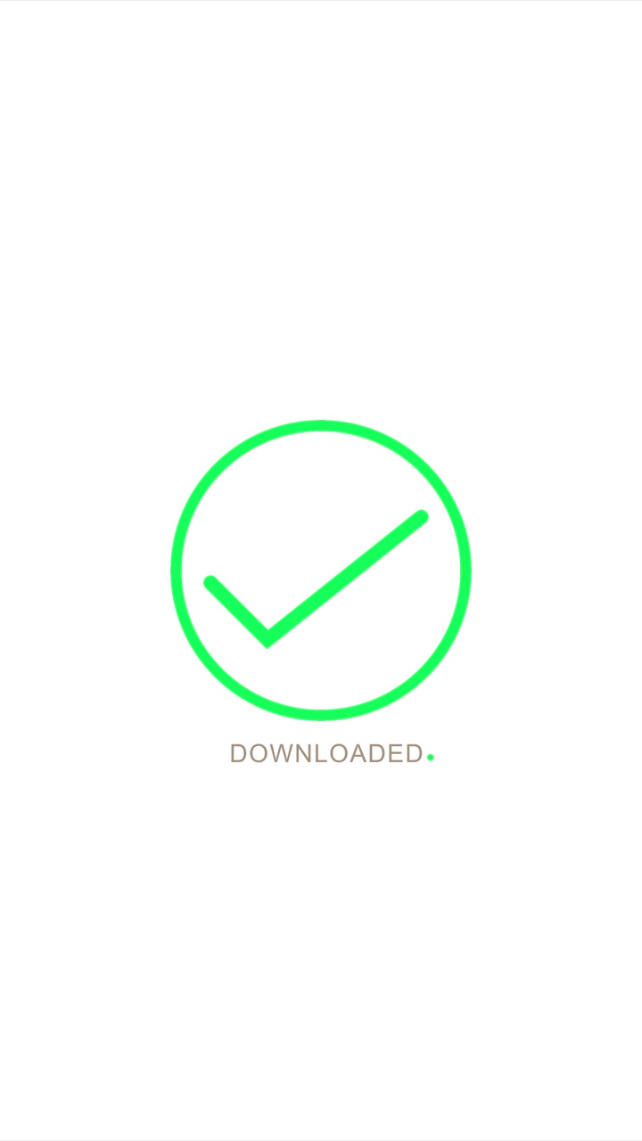 Icona di download verde su sfondo bianco, simbolo di freccia circolare, stile di progresso pulito e semplice.