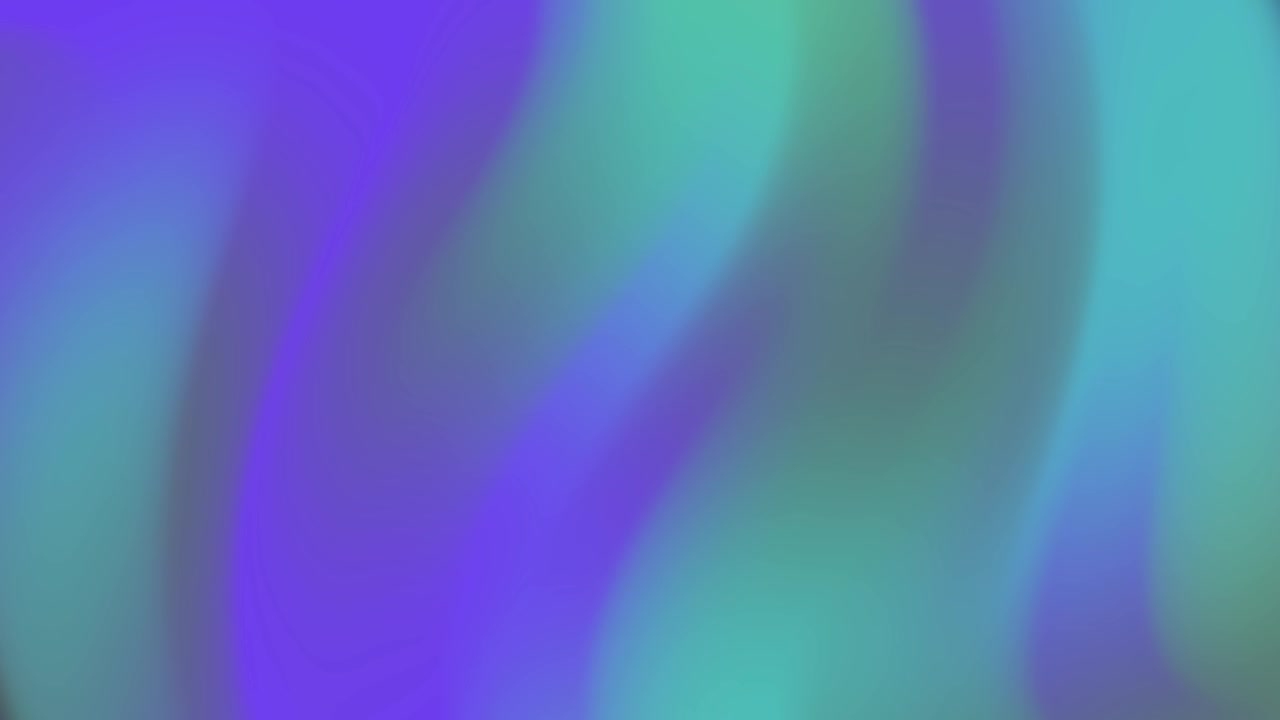 Fondo Abstracto con Degradado Fluido en Tonos Morado y Verde Azulado