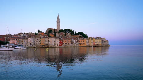 rovinj , croatia - beautiful cityscape skyline