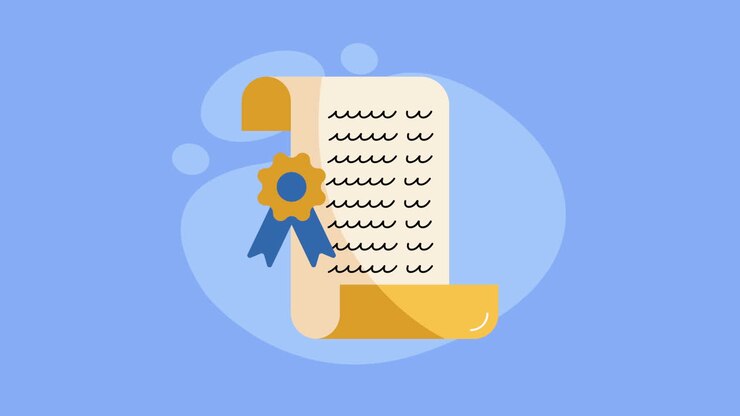 education graduation diploma roll animation