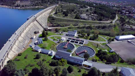 depuradoras eficientes de presas hidroeléctricas en navacerrada