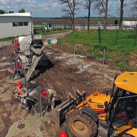 construction site in progress