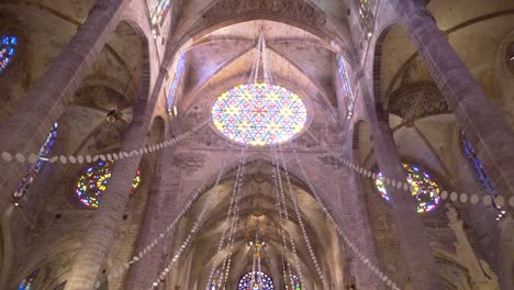 interior of a barcelona cathedral