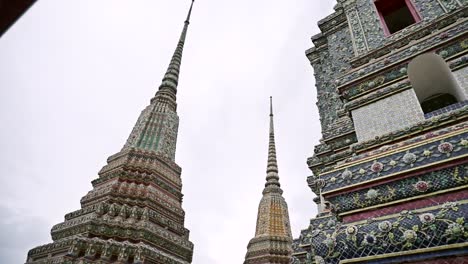 wat pho building, ornament and temple