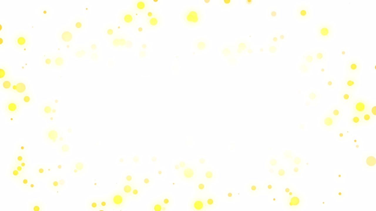 둥근 반이는 입자 프레임 (투명한 배경)