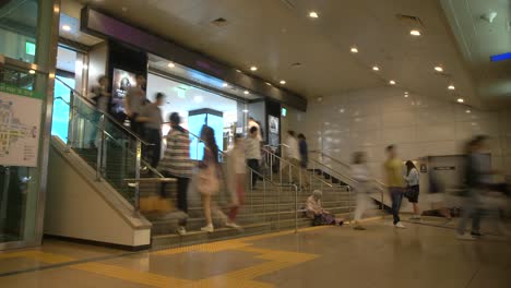 seoul metro entrance time lapse