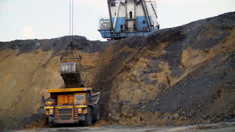 operación de minería de carbón