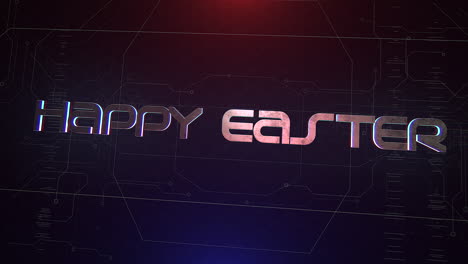 Happy-Easter-with-cyberpunk-HUD-on-computer-screen
