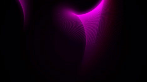 líneas de neón magenta.