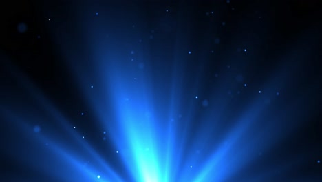 abstract blue light rays