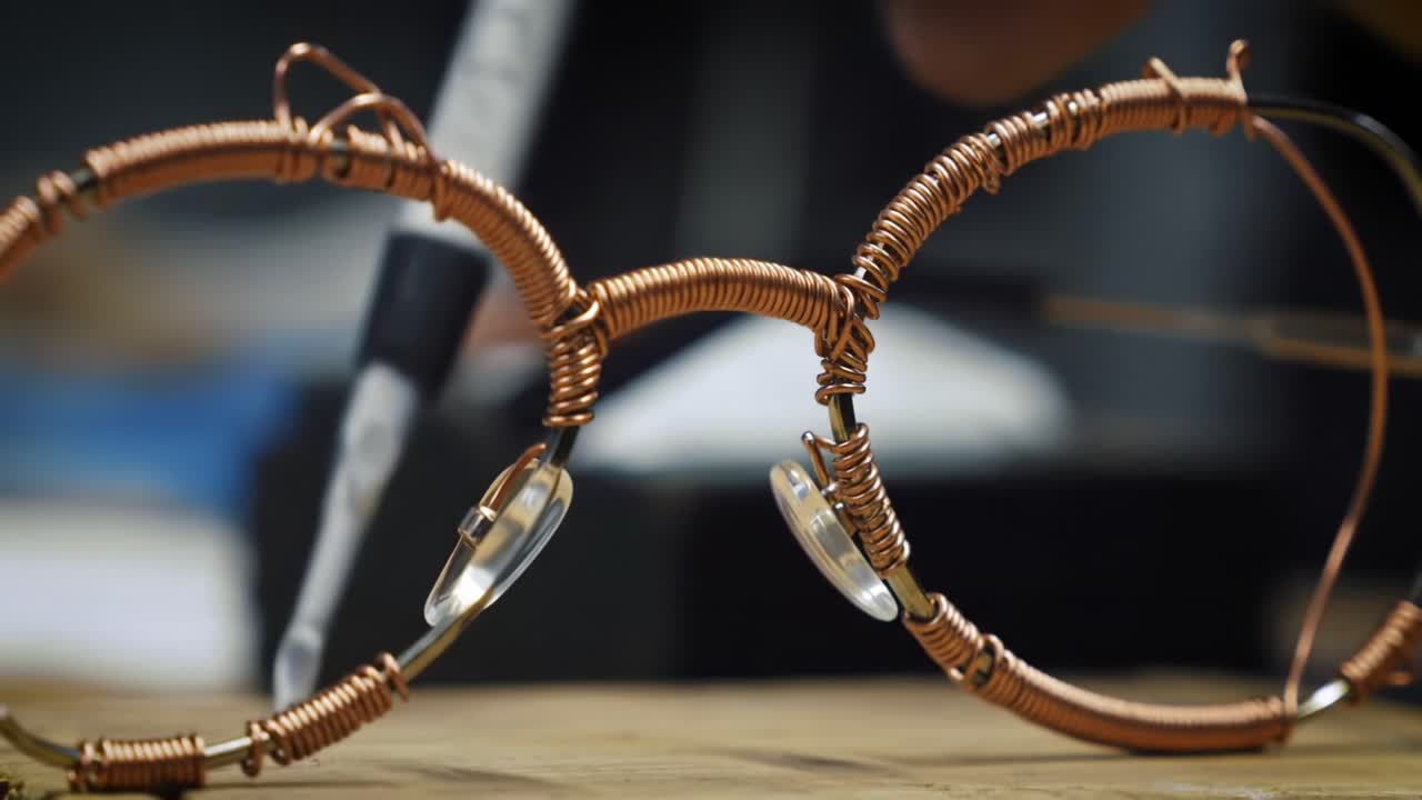 Crafting Unique Eyewear: The Art of Handmade Copper Wire Glasses Reflecting Skill and Creativity in Modern Design