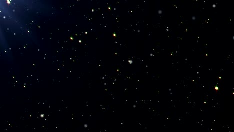 el fondo de las estrellas de bucle