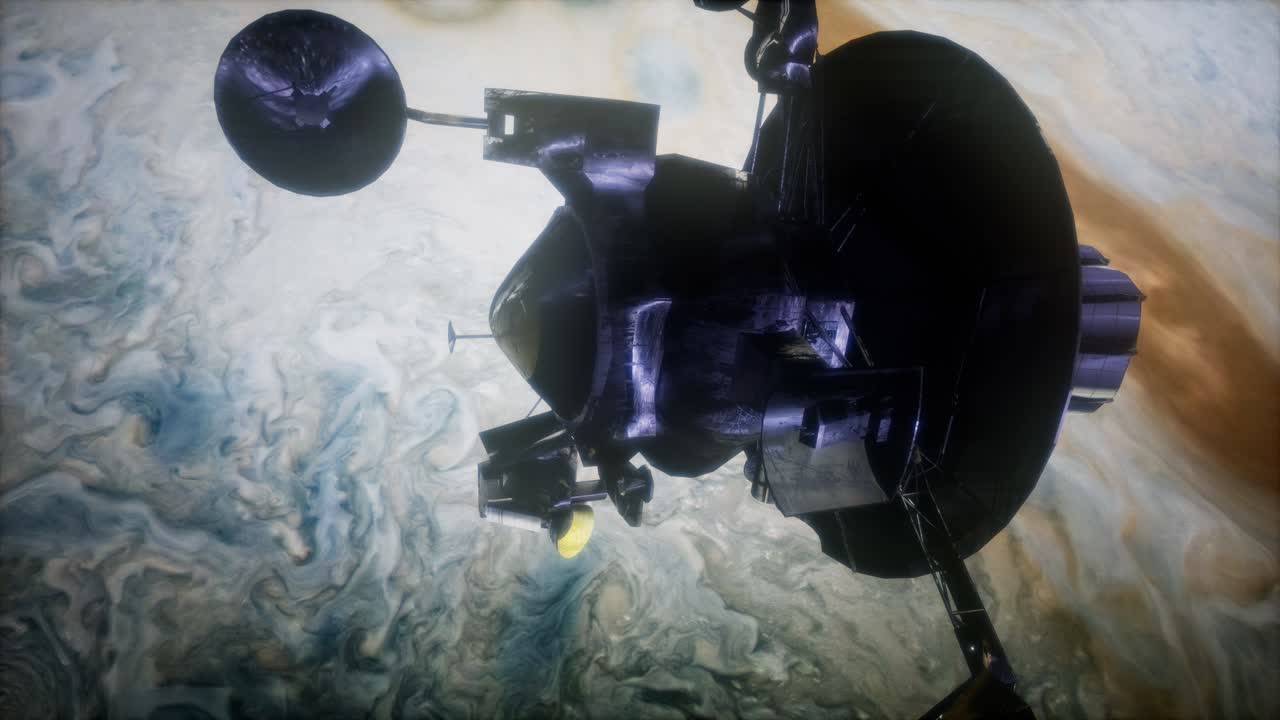 목성 을 공전 하는 갈릴레오 우주선