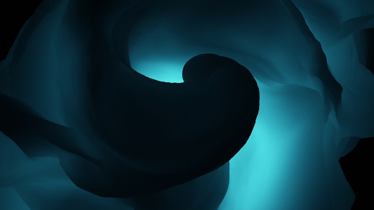 An artistic black and blue swirl pattern is featured in the image, suggesting it may serve as a creative backdrop or component in a design project due to its intricate and visually appealing nature