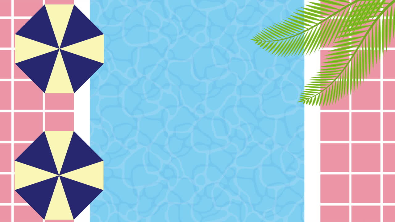 vacaciones de día en la piscina animaciones