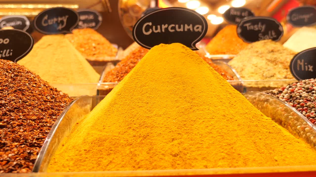 Selection of spices