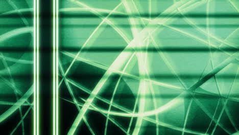 patrón de líneas verdes abstractas