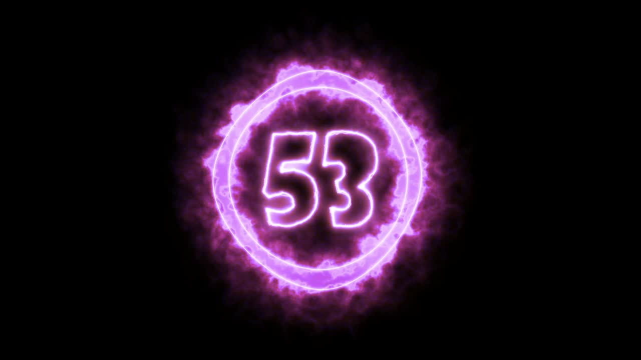 minute time keeper on background. Count down 60 to 0 second.