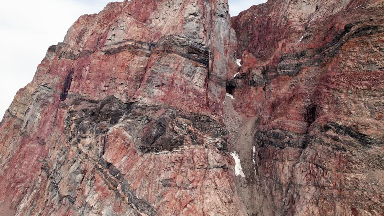 Epic View of a Beautiful Mountain in the Uummannaq Fjord in Greenland