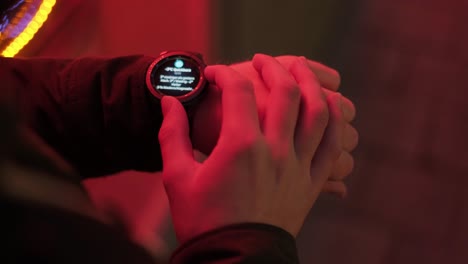 Smartwatch-Funktionen-Aus-Der-Perspektive-Des-Trägers