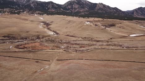 Una-Cacerola-A-Través-De-Las-Estribaciones-De-Colorado