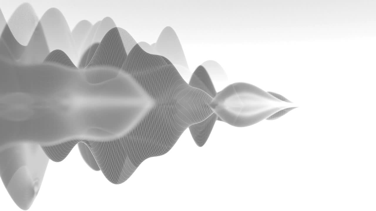 4K Abstract Undulating Waveform