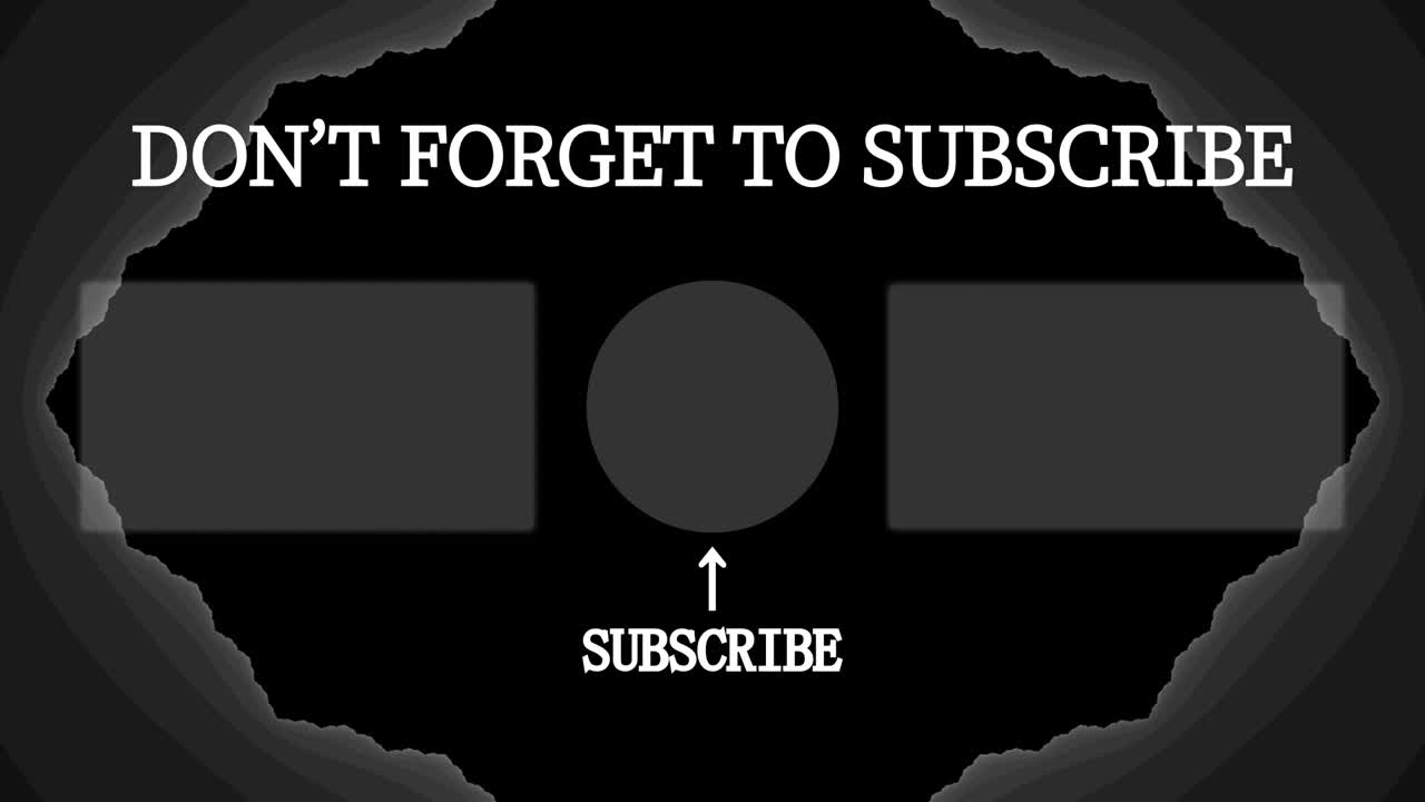 psicodélico llamativo final de la tarjeta final de la pantalla gráficos de movimiento