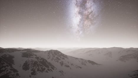 Milky-Way-above-Snow-Covered-Terrain