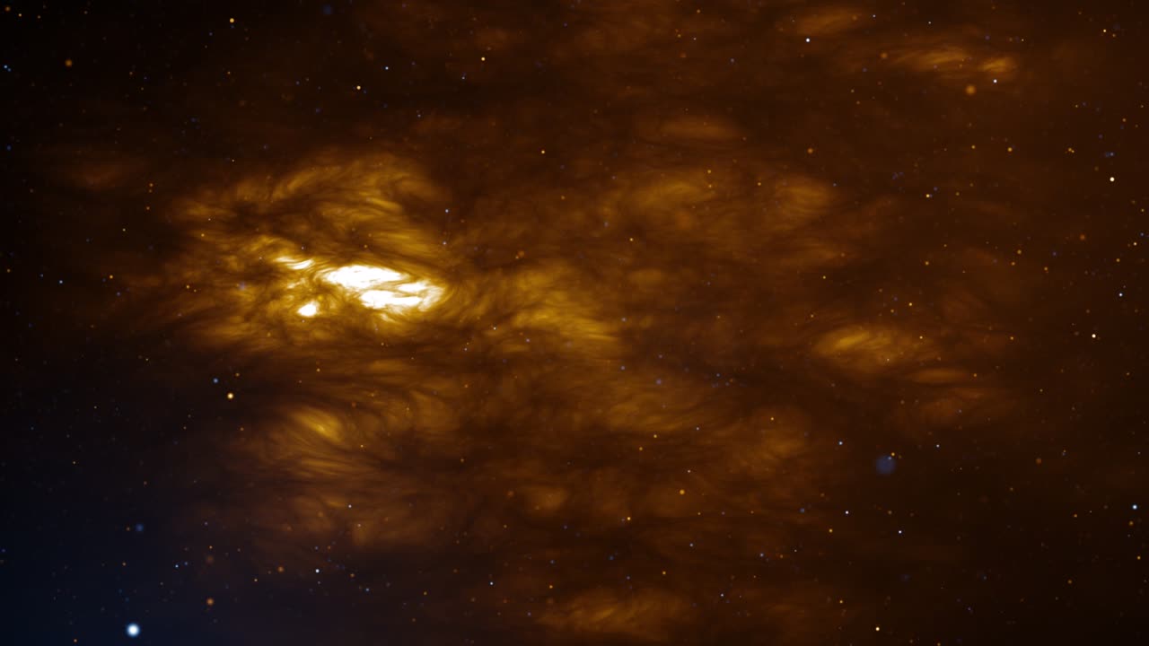 partículas de polvo abstracto luz bokeh títulos de movimiento bucle de fondo cinematográfico