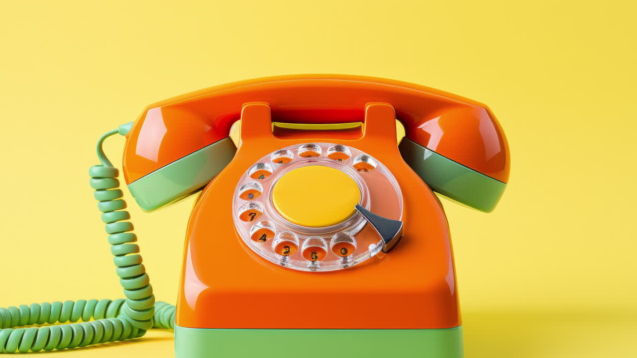 레트로 로터리 전화