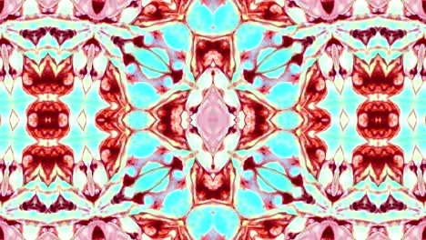 movimiento de fondo de caleidoscopio de explosión decorativa