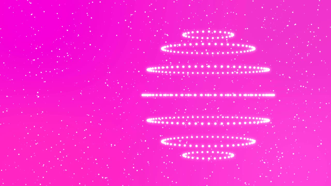 4k 밝은 크리스마스 바블은 축제의 다채로운 모션 배경에 회전합니다.